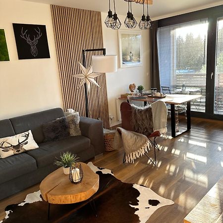 U Jelena Harrachov - Rodinny Apartman U Lesa S Garazi Exteriér fotografie