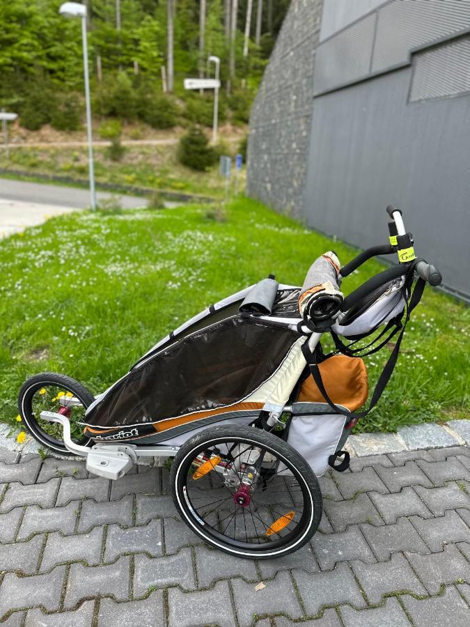 U Jelena Harrachov - Rodinny Apartman U Lesa S Garazi Exteriér fotografie