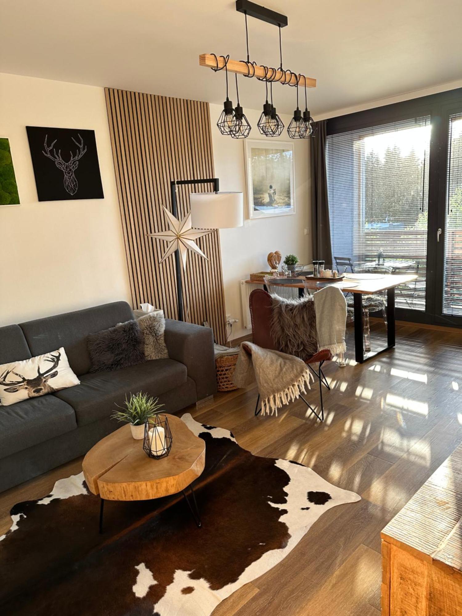 U Jelena Harrachov - Rodinny Apartman U Lesa S Garazi Exteriér fotografie