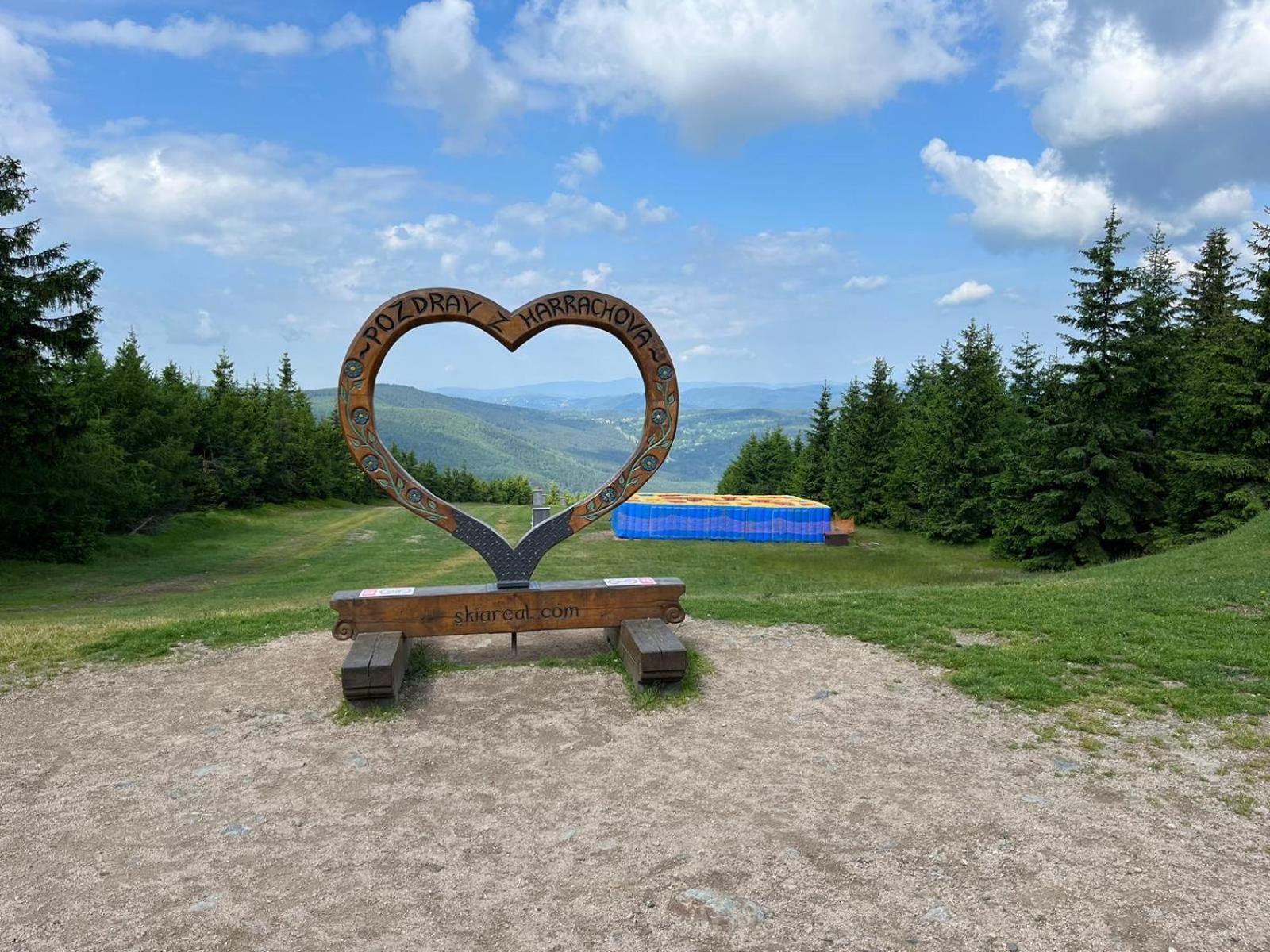 U Jelena Harrachov - Rodinny Apartman U Lesa S Garazi Exteriér fotografie