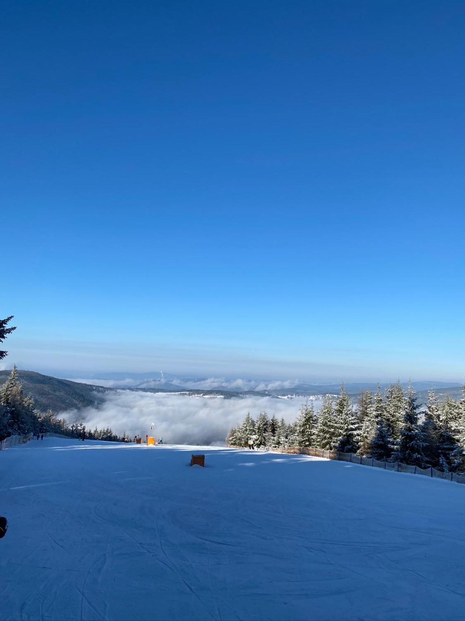 U Jelena Harrachov - Rodinny Apartman U Lesa S Garazi Exteriér fotografie